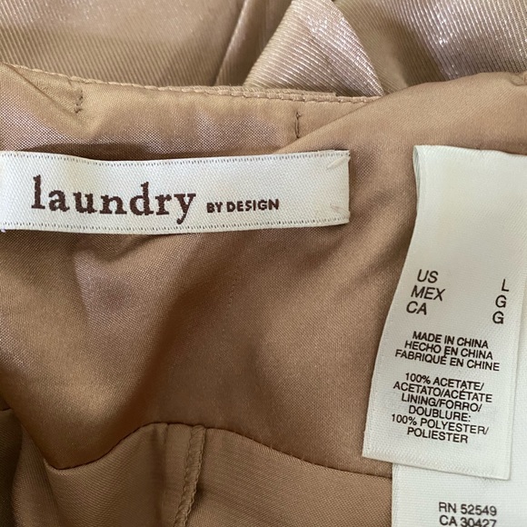 Laundry by Design Gold Metallic Cami - Picture 5 of 6